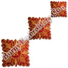 Blazer Hands Embroidered Church Badges